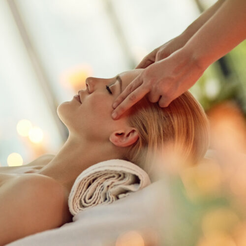 Energetische hoofdmassage